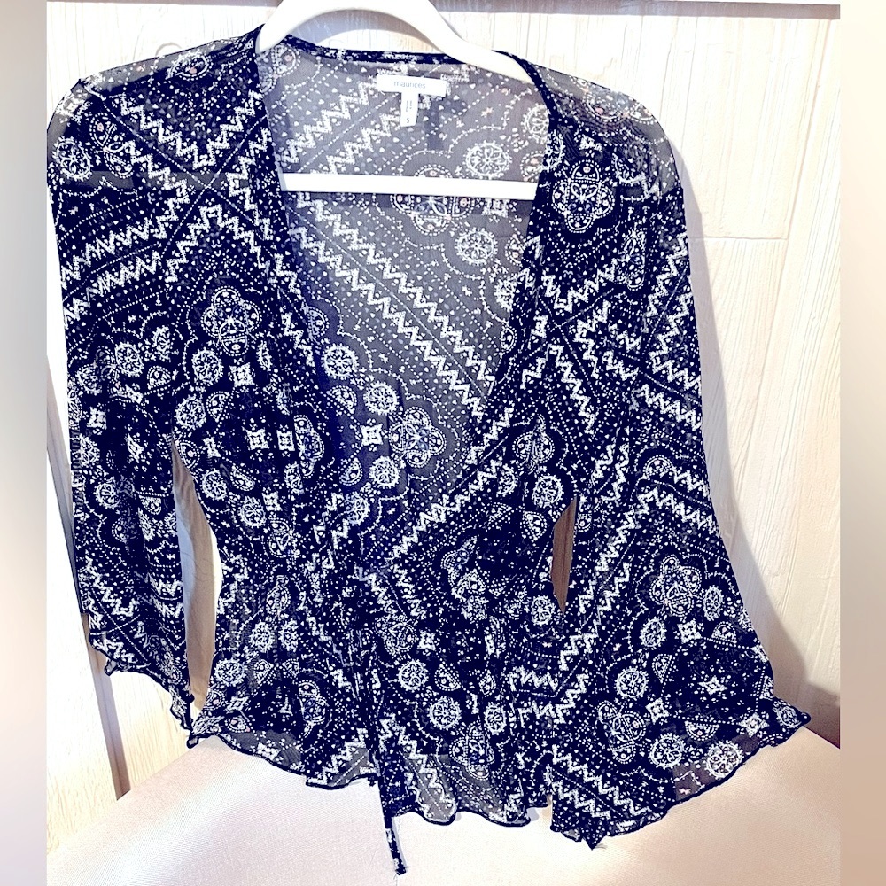 Maurices sheer top